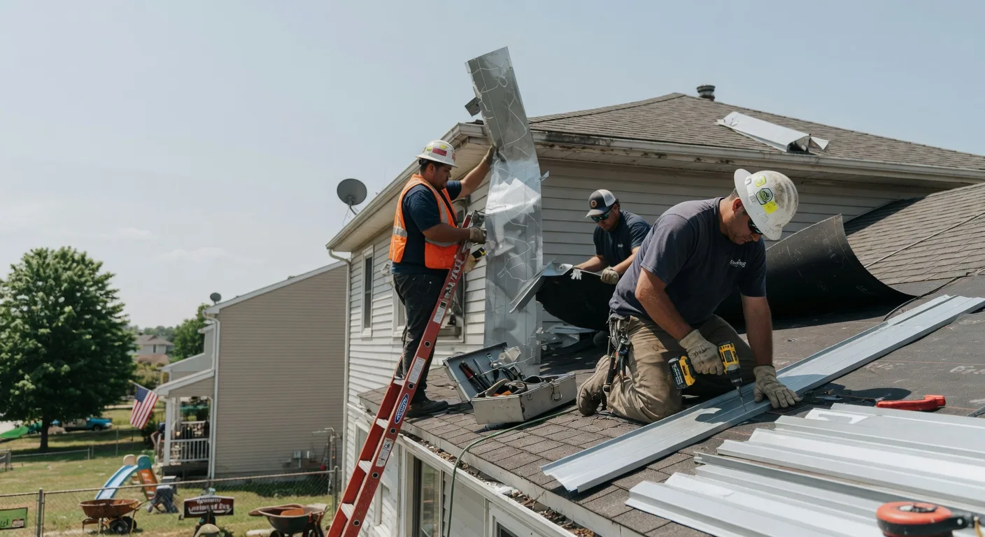 Storm Damage Metal Roof Repair in Soldiers Grove, WI